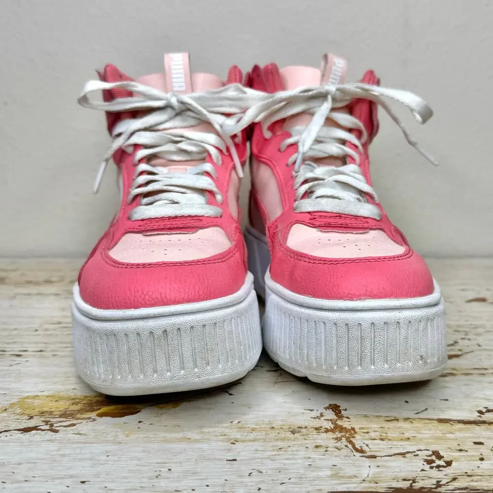 PUMA Karmen Rebelle Mid Lace Up Sneaker Youth 4